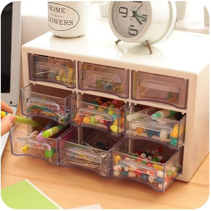 9 Drawers Multipurpose Rectangular Storage Container Box – Nexfa Store